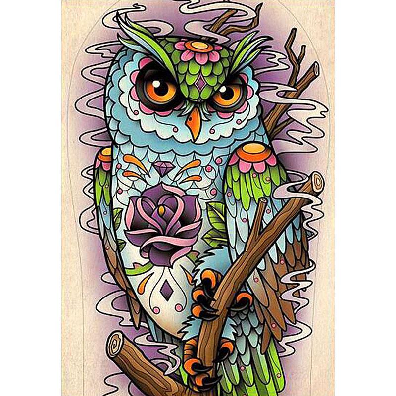 Owl Flower Diamond P...