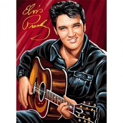 Elvis Presley Guitar Diamond Painting