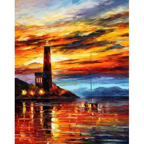 By The Lighthouse 4 Diamond Painting