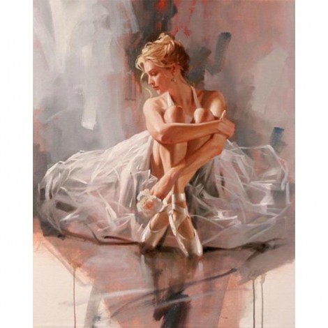 Ballet Dancer Painting Diamond Painting