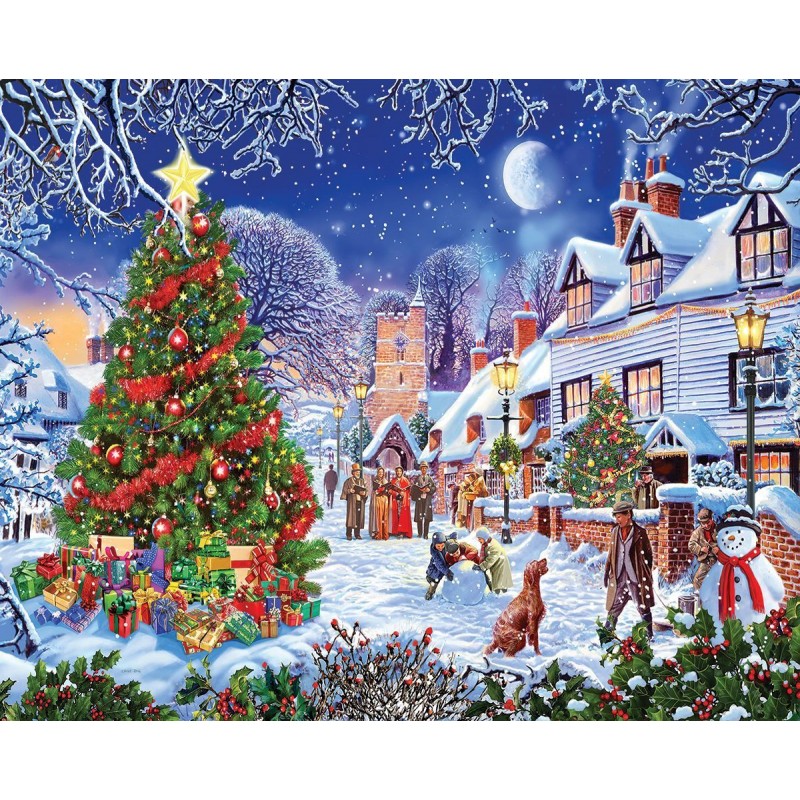 Village Christmas Tree Di...