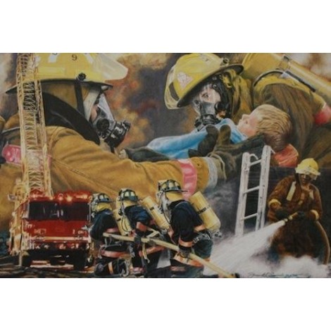 5d Fireman Firefighter Diamond Painting Premium-23