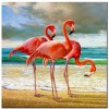 Flamingos Seaside Diamond Painting
