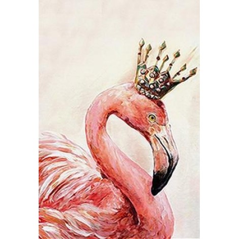 Flamingo Picture Diamond Painting
