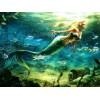 Mermaid Swimming Diamond Painting