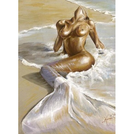 Mermaid Of Sand Diamond Painting