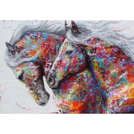 Horses Full Colors Diamond Painting