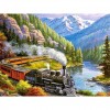 Train Landscape Diamond Painting