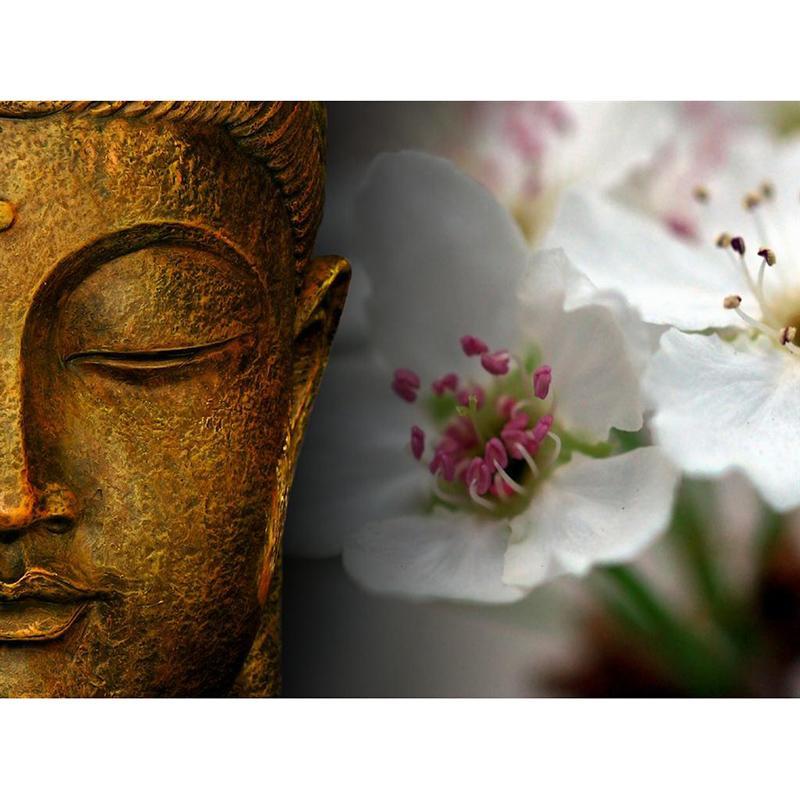Buddha And Flowers D...