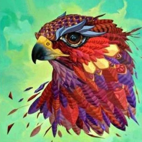 Eagle Colors Full Diamond Painting